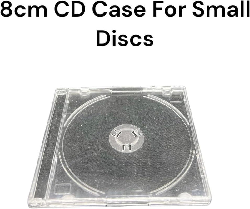 25 x Klare 8-cm-CD-Hüllen für kleine 8-cm-Discs von Dragon Trading