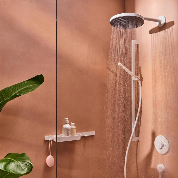 hansgrohe Pulsify S - wassersparender Duschkopf 5,4 l/min (EcoSmart+), Handbrause mit 1 Strahlart (P