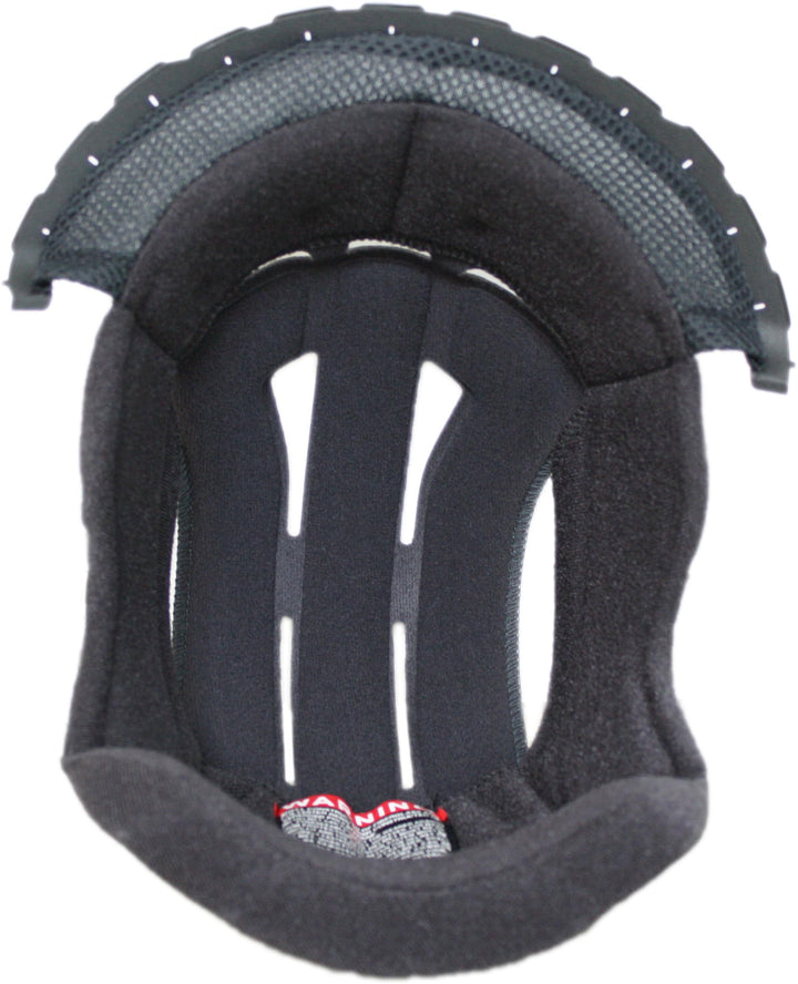 Shoei RF-SR Type-K Center Pads Street Motorrad Helm Zubehör - Schwarz/Medium 9 mm, M - 9mm