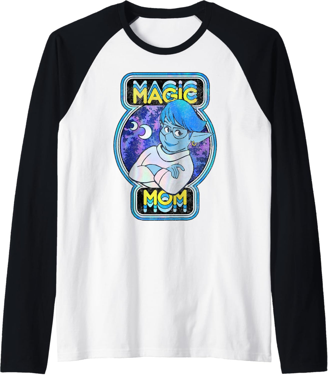 Disney Pixar Onward Laurel Magic Mom Retro Portrait Raglan