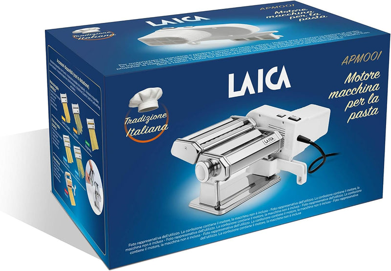 Laica apm001 Motor für Maschine der Pasta PM2000, Kunststoff, weiss, 22.8 x 13.1 x