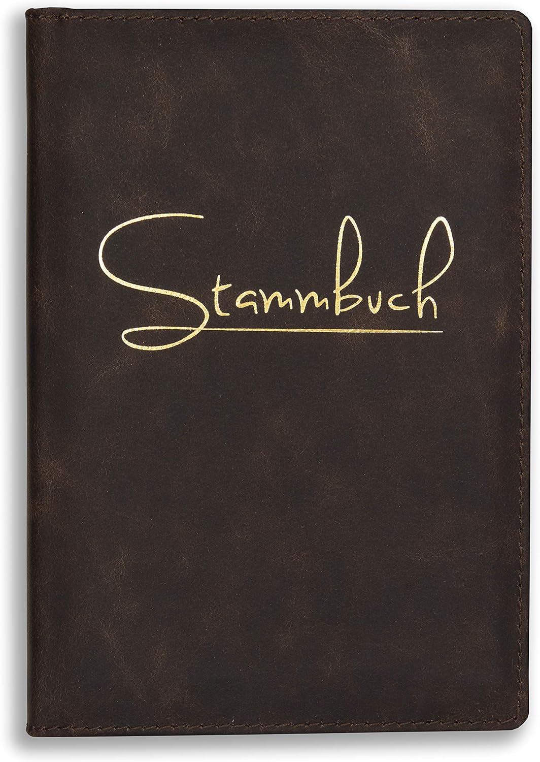 Stammbuch Leder Hochzeit Braun Couro Familienstammbuch Standesamt