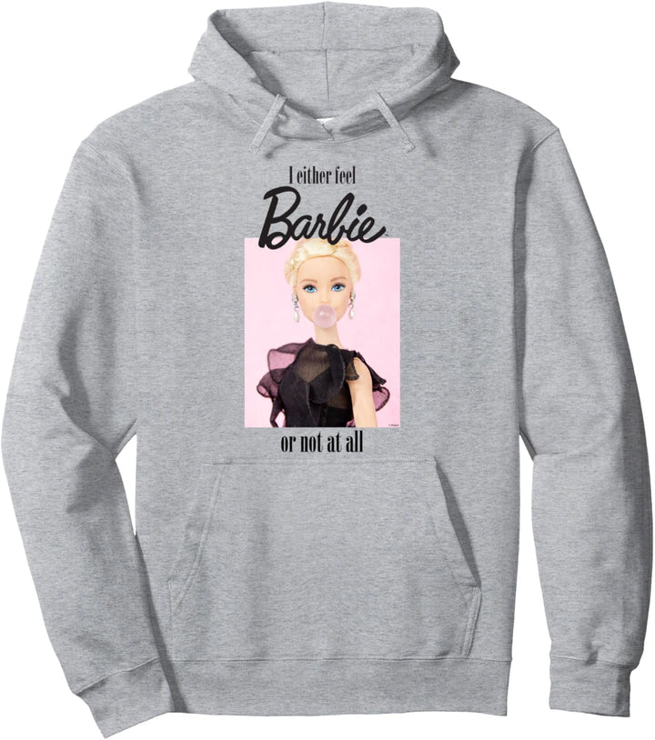 Barbie Sweatshirt für Damen, offiziell, fühlt sich wie Barbie Pullover Hoodie