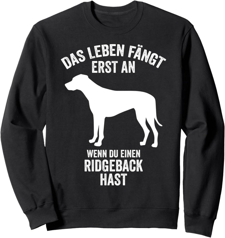 Rhodesian Ridgeback Hund Sweatshirt