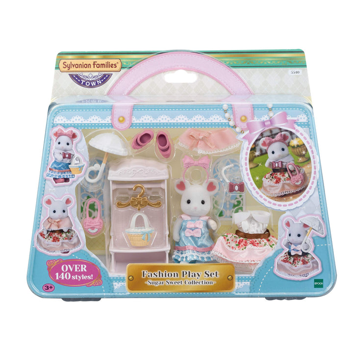 Sylvanian Families 5540 Mode Spielset mit Marshmallow Maus - Puppenhaus Spielset Einzeln, Einzeln