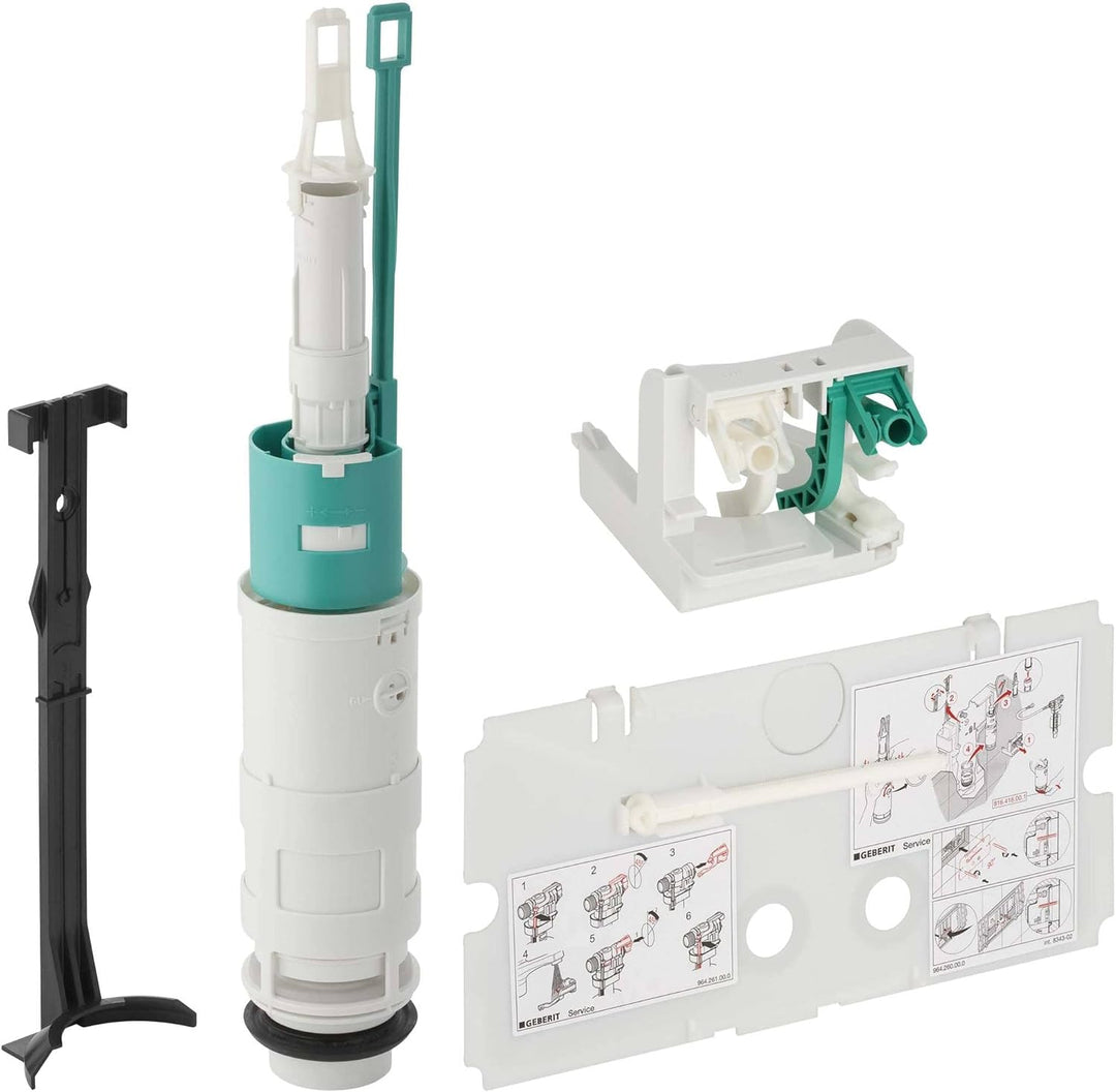 Geberit 240515001 &amp; 240.282.00.1 Bassindichtung für UP Spülkasten, Aussen 70mm x Höhe 9mm x Breite 1
