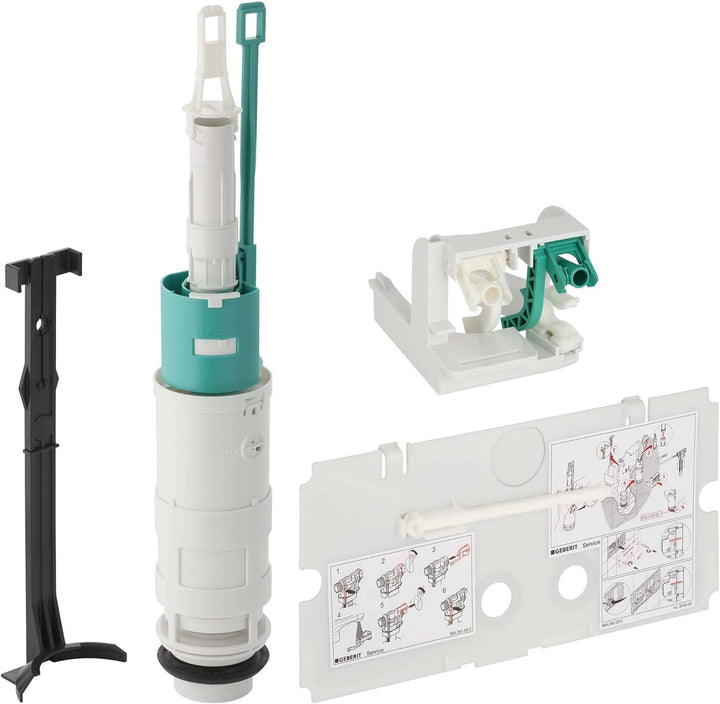 Geberit 240515001 &amp; 240.282.00.1 Bassindichtung für UP Spülkasten, Aussen 70mm x Höhe 9mm x Breite 1
