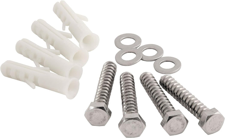 Zelsius Edelstahl Poolleiter Halterung | Ø 40 mm | Montageset für Pool Leiter mit Flanschrohr | Hüls