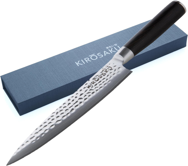 Premium Damast Küchenmesser - 20cm Klingenlänge Küchenmesser – Damastmesser Küchenmesser aus 67 Schi