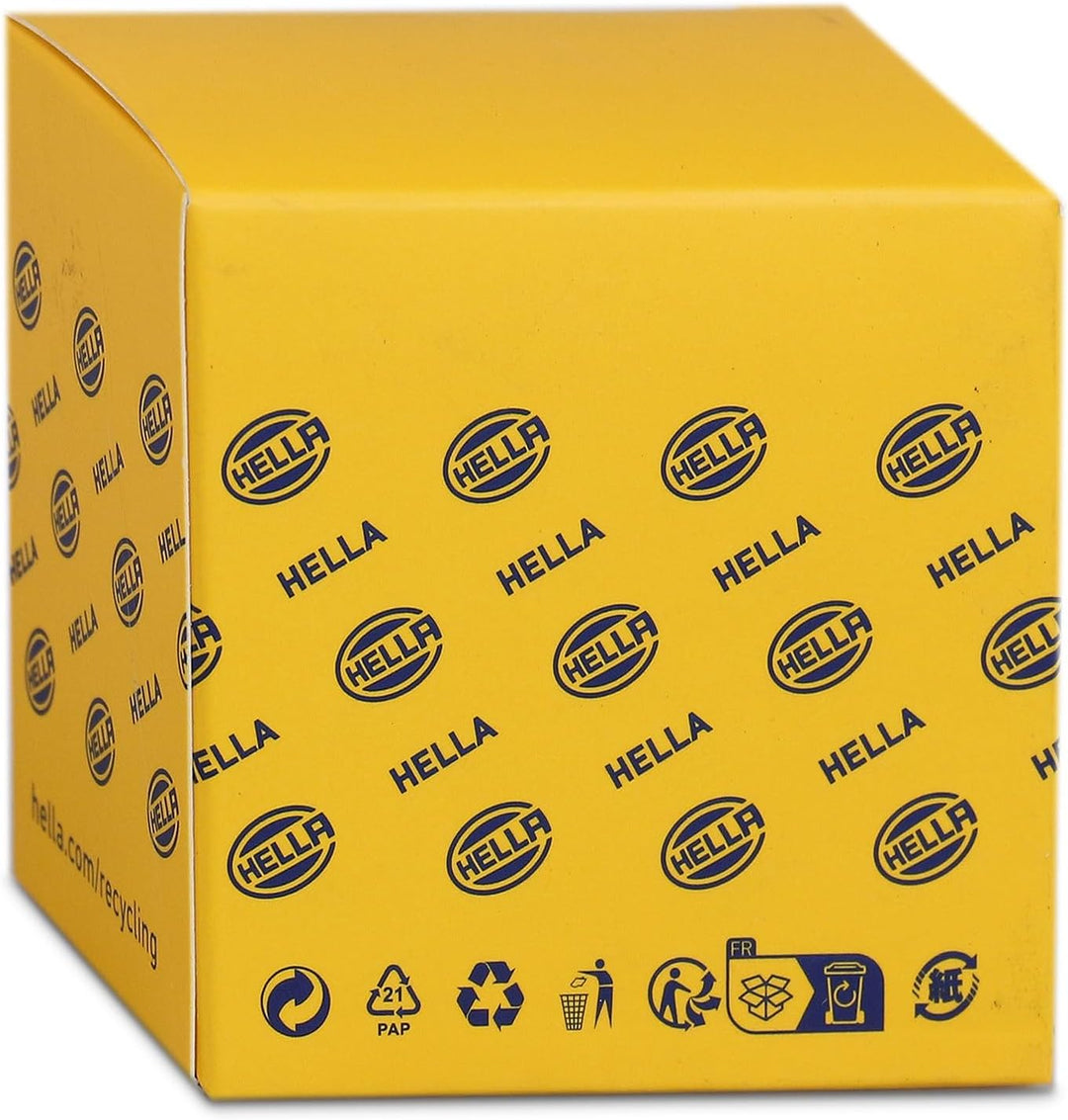 HELLA 6PX 358 141-141 Sensor, Einparkhilfe - gewinkelt - 3-polig - gesteckt - lackierbar