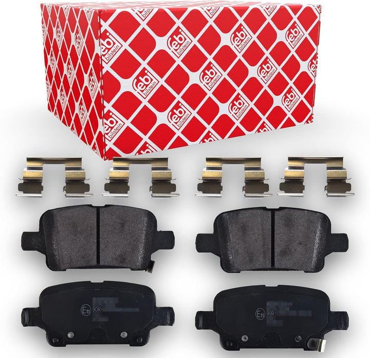 febi bilstein 171397 Bremsbelagsatz mit Anbaumaterial, 1 Stück