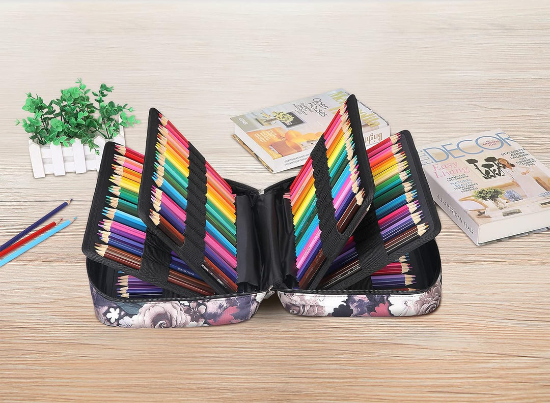 JAKAGO Federmäppchen Grosse Kapazität für 300 Stifte Aufbewahrung Buntstifte,Wasserdicht Pencil Case
