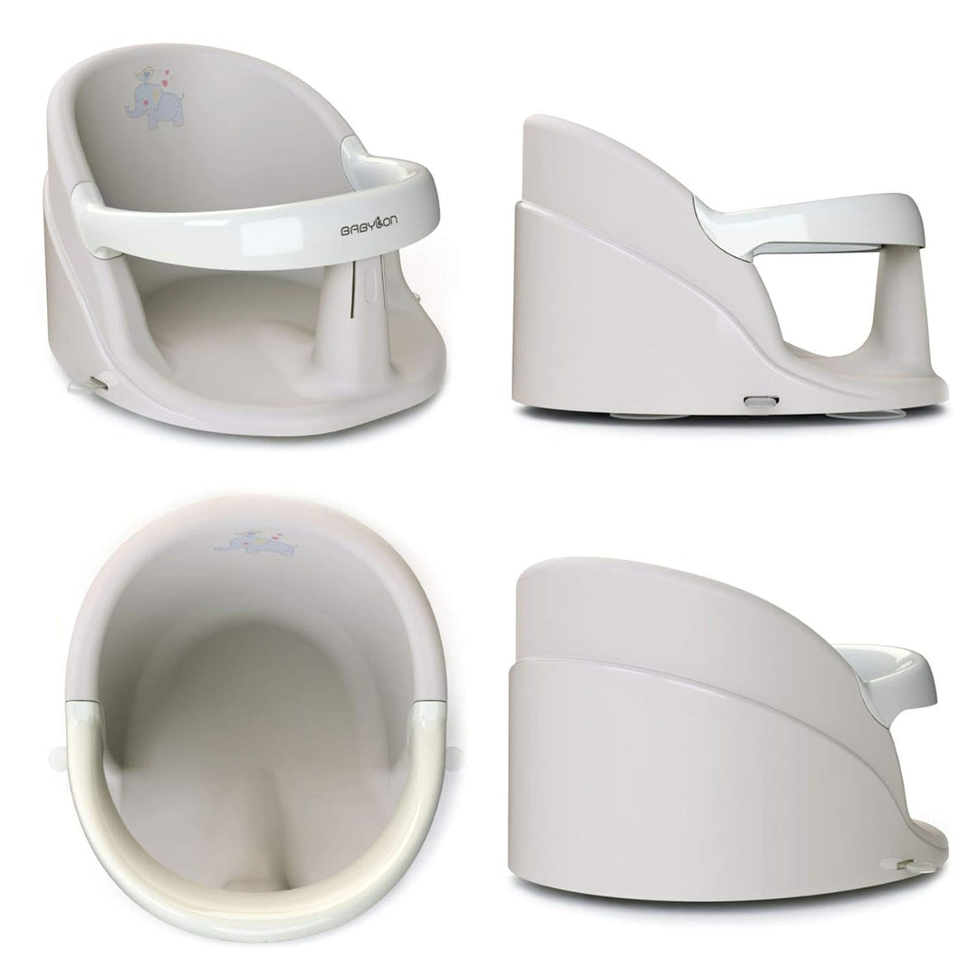 BABYLON Baby Badewannensitz Nemo – Badesitz baby ab 6 monate, Badewannensitz Baby mit 4 Anti-Rutsch-