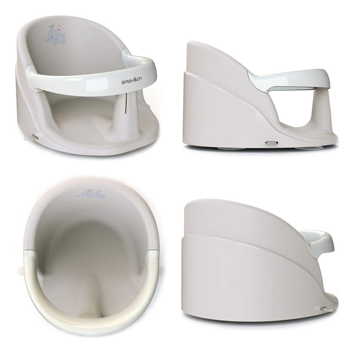 BABYLON Baby Badewannensitz Nemo – Badesitz baby ab 6 monate, Badewannensitz Baby mit 4 Anti-Rutsch-