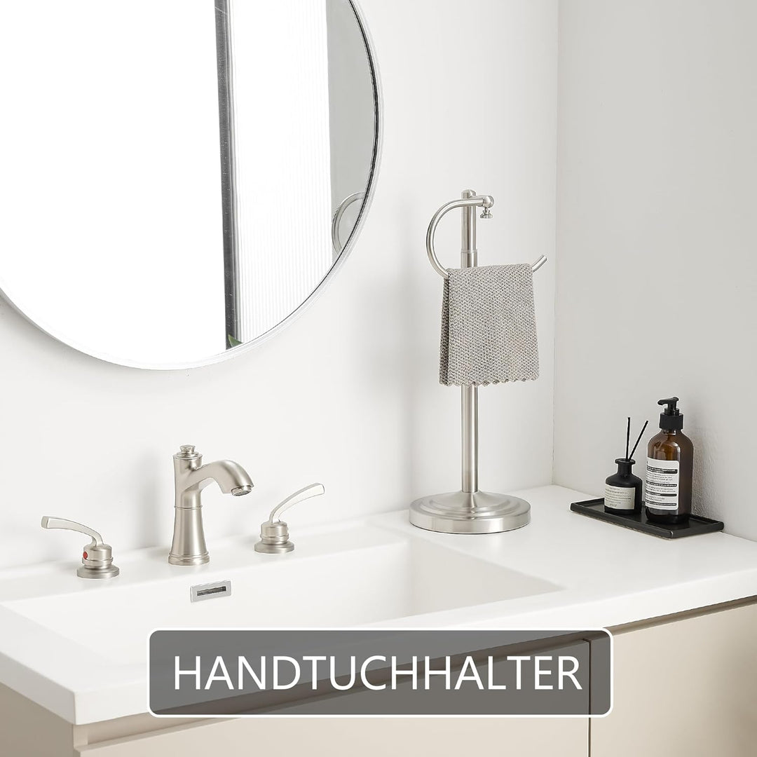 RFOUO Hand Towel Holder Stand Counter, Handtuchständer Für Die Arbeitsplatte, Geeignet Für Waschbeck