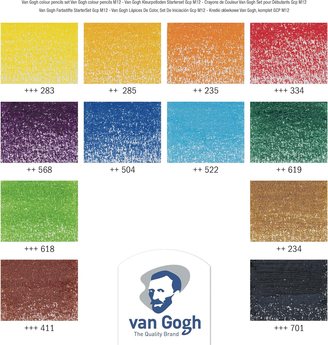 Van Gogh Buntstift Starter Set | 12 Farben