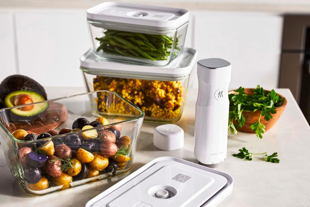 ZWILLING ZWILLING VAKUUM BOXSET, S/M/L / 3-TLG, GLAS, WEISS Fresh & Save