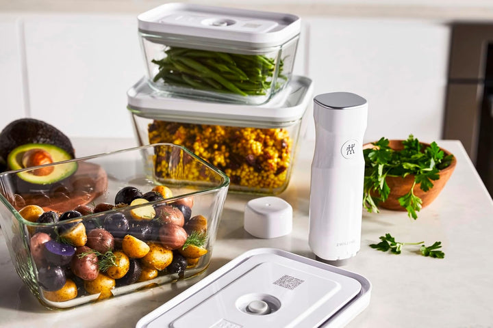 ZWILLING ZWILLING VAKUUM BOXSET, S/M/L / 3-TLG, GLAS, WEISS Fresh & Save