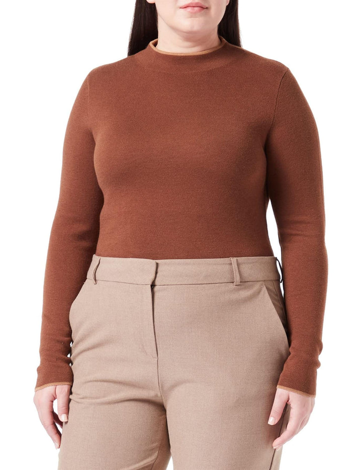 s.Oliver Damen Pullover 44 Braun, 44 Braun