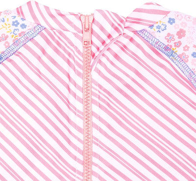 Steiff Baby-Mädchen Langarm Schwimmshirt 92 Salmon Rose, 92 Salmon Rose