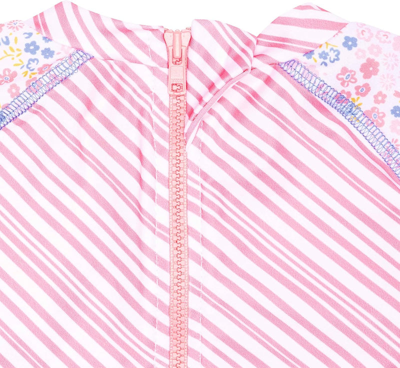 Steiff Baby-Mädchen Langarm Schwimmshirt 92 Salmon Rose, 92 Salmon Rose