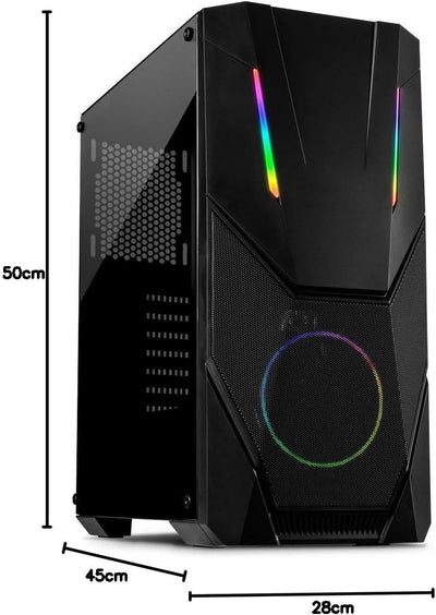 Inter-Tech IT-3303 Hornet Tower schwarz