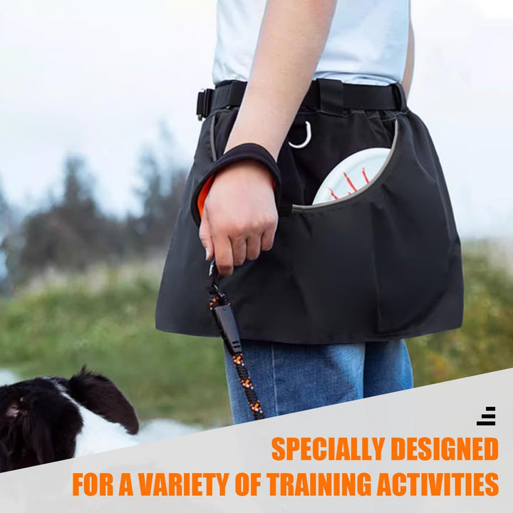 Hundetrainer-Schürze mit Mehreren Taschen und Hüftgurt, verstellbare Hundetrainingshose, wasserdicht
