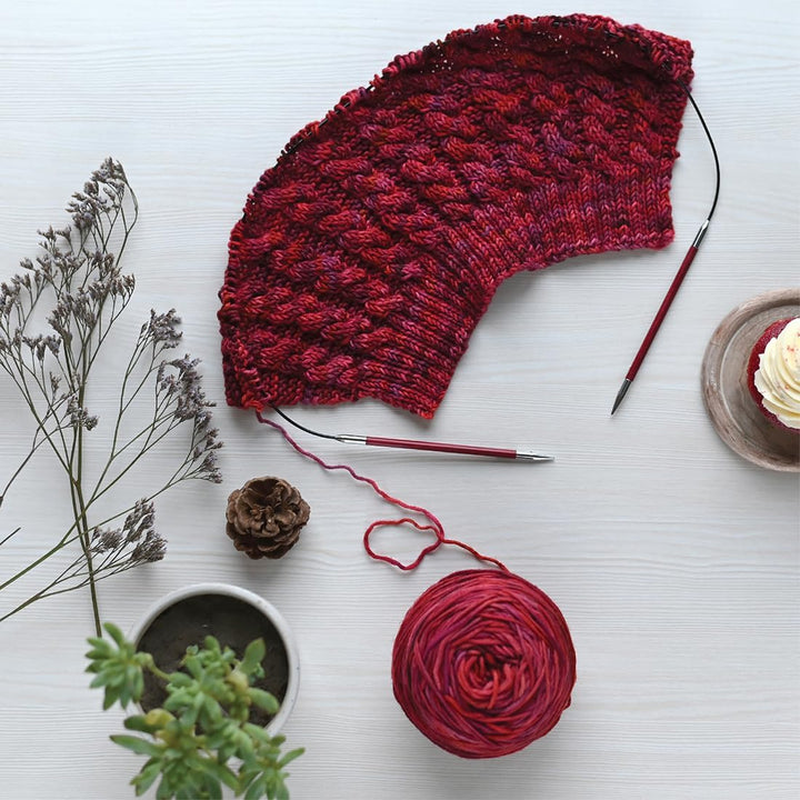 Auswechselbare Rundstricknadelspitzen von KnitPro, Deluxe-Set, Zing, 3.50-8.00mm, Zing