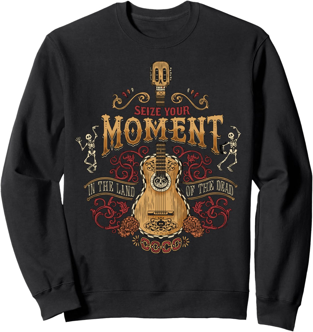 Disney Pixar Coco Seize Your Moment Guitar Sweatshirt