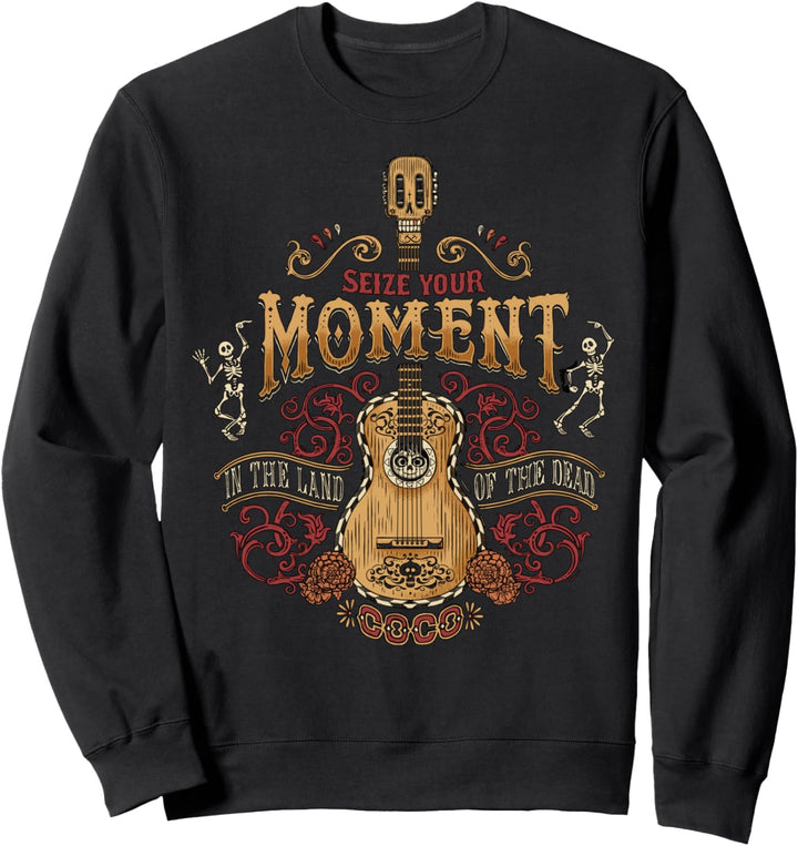 Disney Pixar Coco Seize Your Moment Guitar Sweatshirt