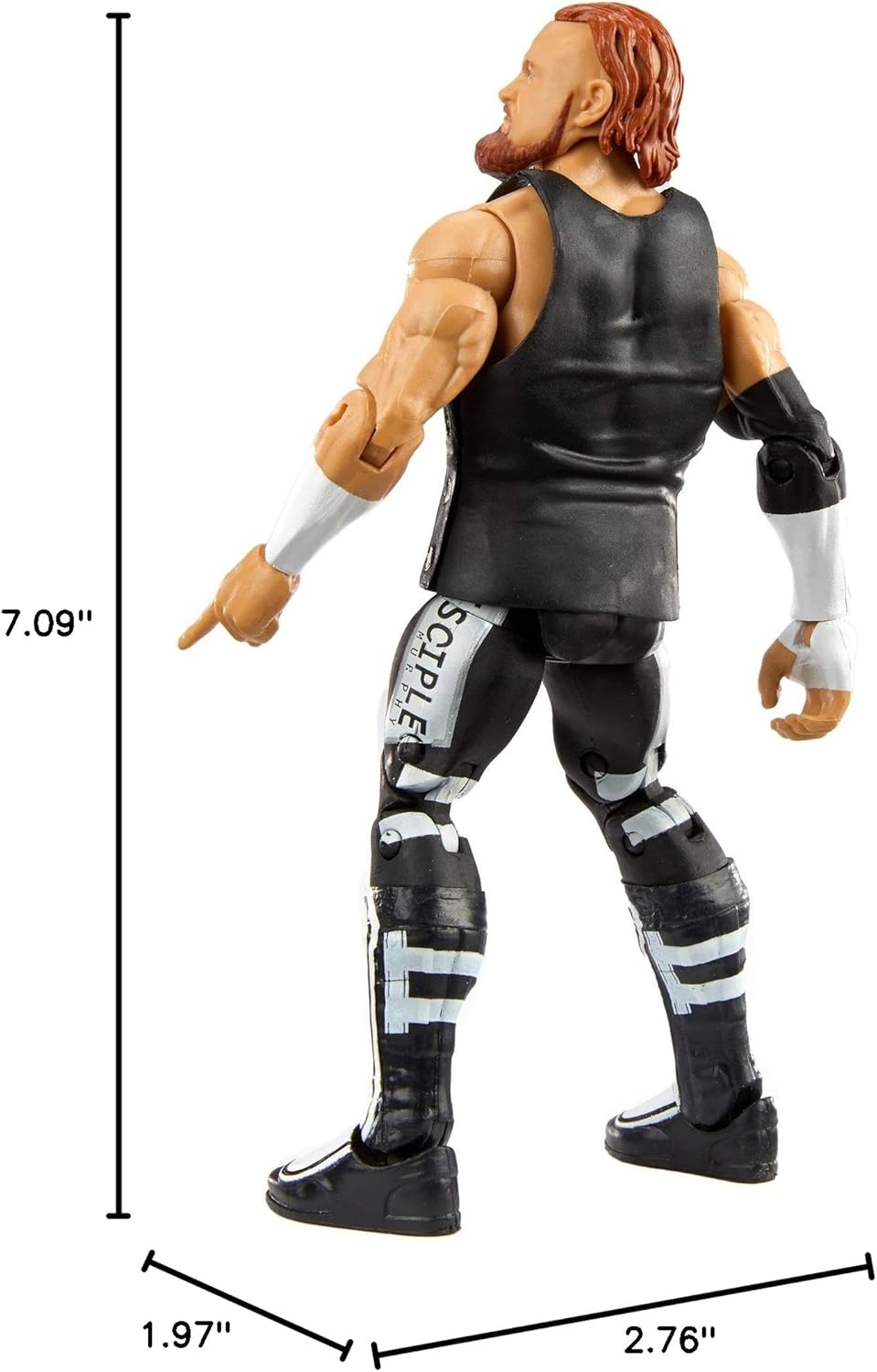 WWE GVB59 - WWE Murphy Elite Collection Actionfigur, ca. 15 cm, beweglich, Geschenk zum Sammeln für
