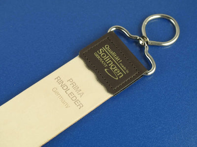 Rasiermesserset Solingen Streichriemen Schleifpaste und Rasiermesser mit Goldätzung BRAND von Instru