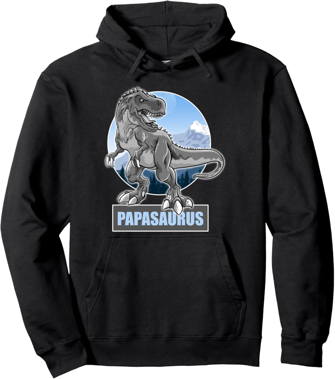 Papasaurus - T-Rex - Bester Papa - lustiger Spruch Pullover Hoodie