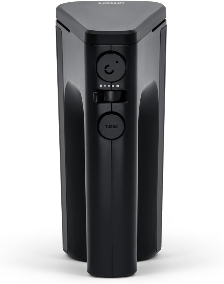 Handrührer 500W – stufenlos + Turbo, inkl. Edelstahl-Schneebesen & Knethaken, Einhandbedienung, Seri