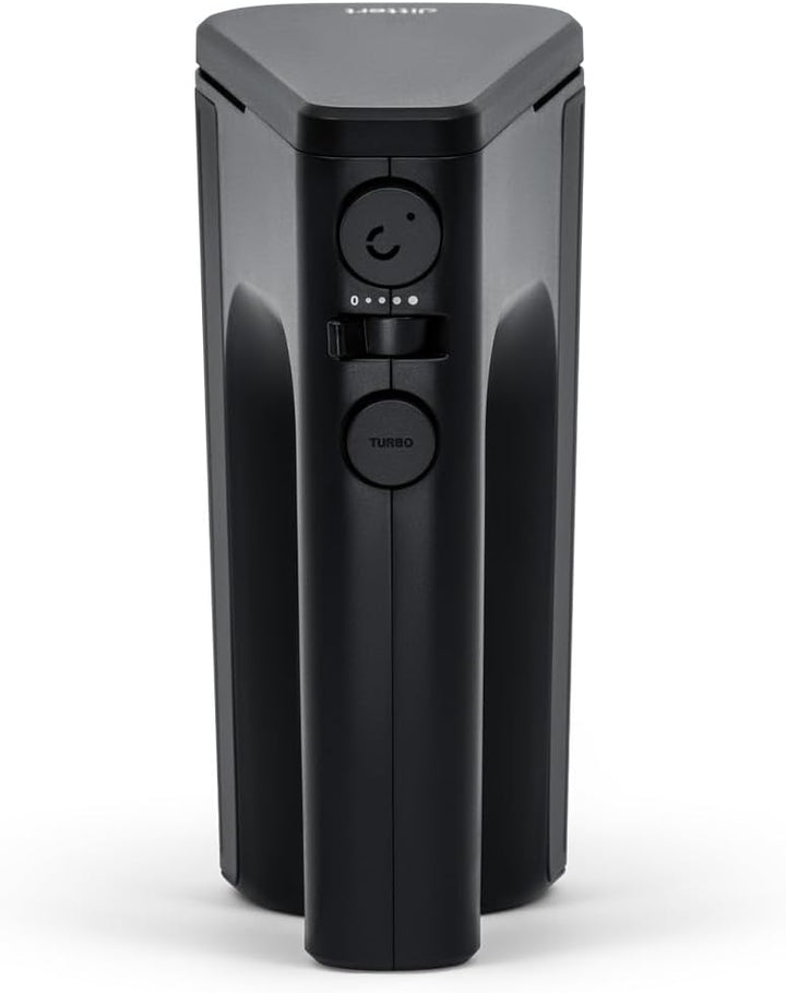 Handrührer 500W – stufenlos + Turbo, inkl. Edelstahl-Schneebesen & Knethaken, Einhandbedienung, Seri