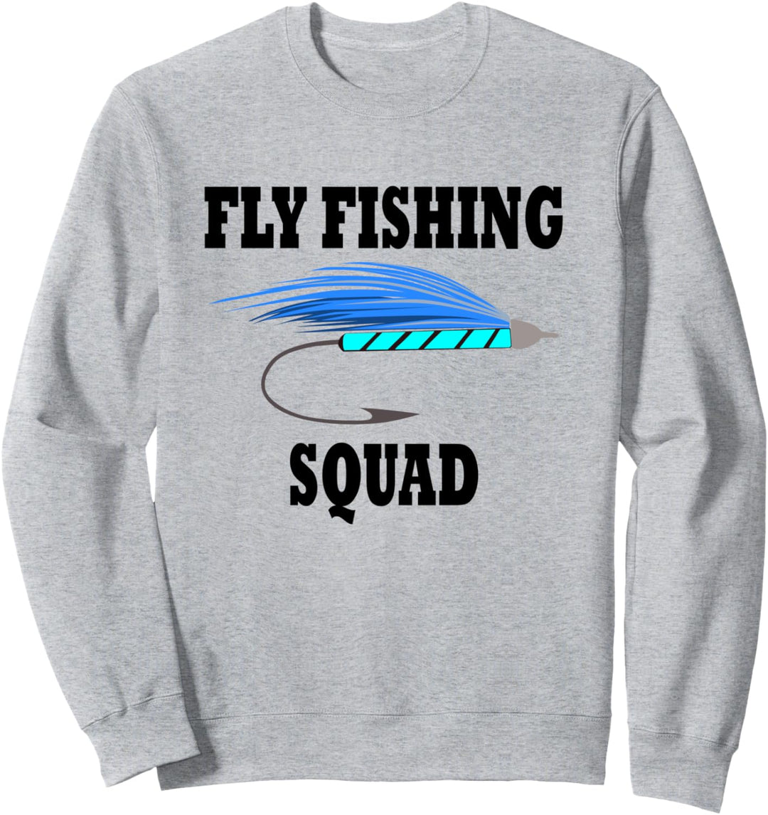 Fliegenfischer Kader Angler Fischer Forelle Fisch Sweatshirt