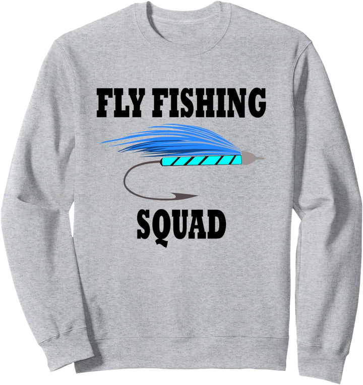 Fliegenfischer Kader Angler Fischer Forelle Fisch Sweatshirt