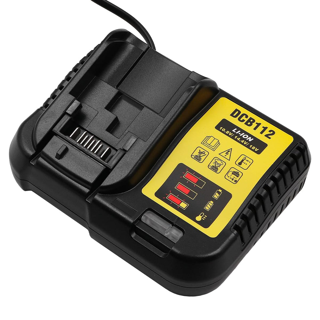 Namvo DCB112 Ersatz-Akkuladegerät für Akkuladegerät, kompatibel mit 10,8–20 V Max XR Lithium-Akku