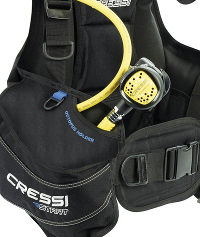 Cressi Tauch Start Scuba Diving Set - Cressi: Italian Quality Since 1946 DIN XS, DIN XS