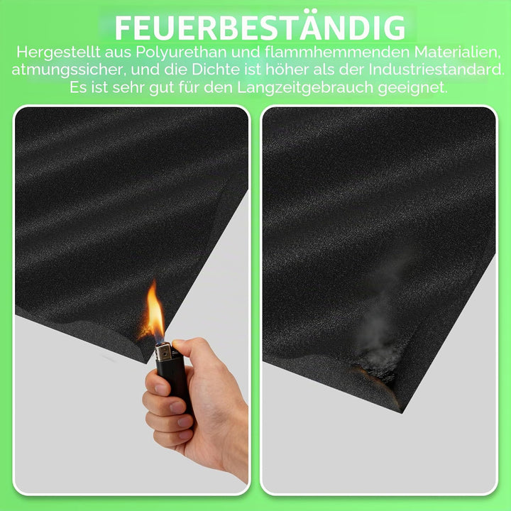 Foneso Akustikschaumstoff,Schalldämmung, Akustikpaneele, 3D Hochdichte Schallabsorber Wand, Schalldä