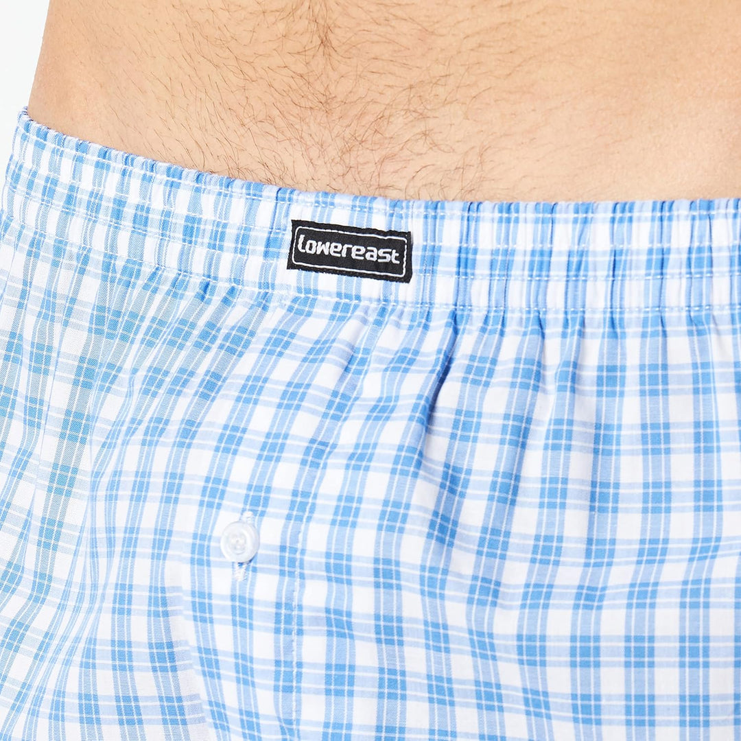 Lower East American Boxershorts Herren 10 Pack I 6 Pack aus 100% Baumwolle - Unterwäsche Herren Unte