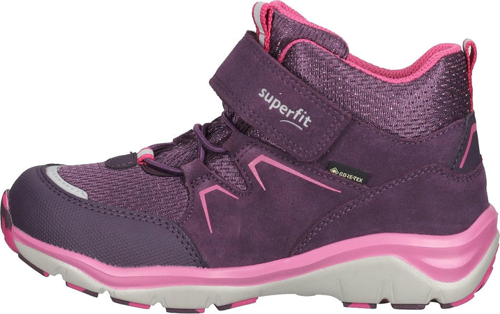 Superfit SPORT5 Sneaker Gore-Tex 1-000244 Mädchen 21 EU Weit Lila Rosa 8510, 21 EU Weit Lila Rosa 85