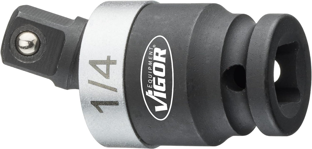 Vigor Kraft-Gelenk Satz (Vierkant 6,3 mm (1/4 Zoll), 10 mm (3/8 Zoll), 12,5 mm (1/2 Zoll), 25° Schwe