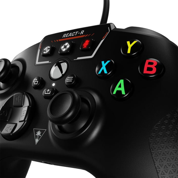 Turtle Beach REACT-R Controller Schwarz – Xbox Series X|S, Xbox One und PC React-R Schwarz REACT, Re