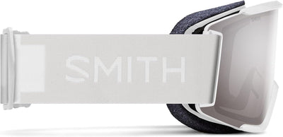 Smith Squad S ChromaPOP Skibrille, white vapor-sun platinium mirr