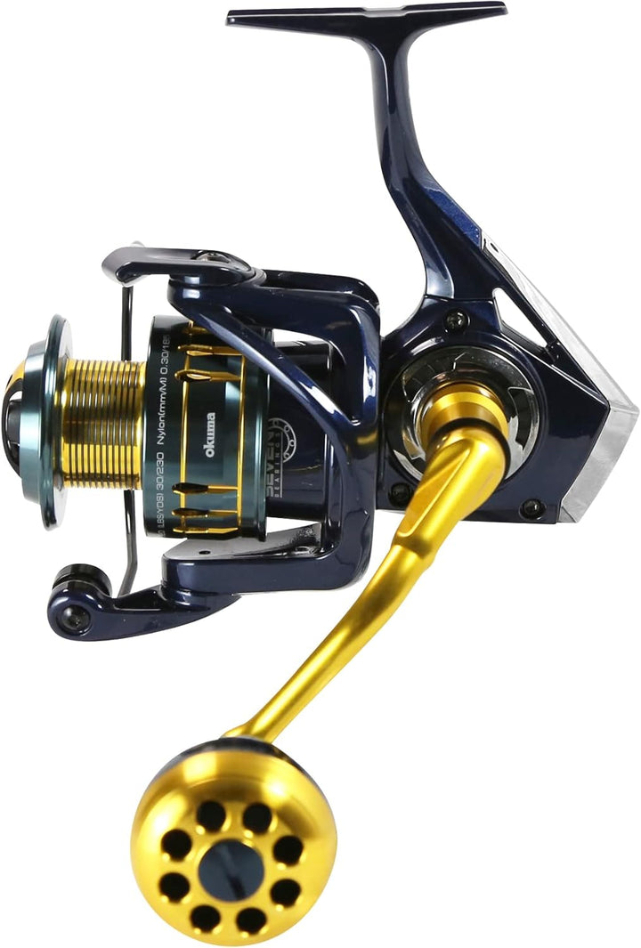 Okuma Salina Litecast Aluminium 7BB Salzwasser Spinnrolle Sa-4000ha: 190 m - 5,4 kg, 4000 Sa-4000ha: