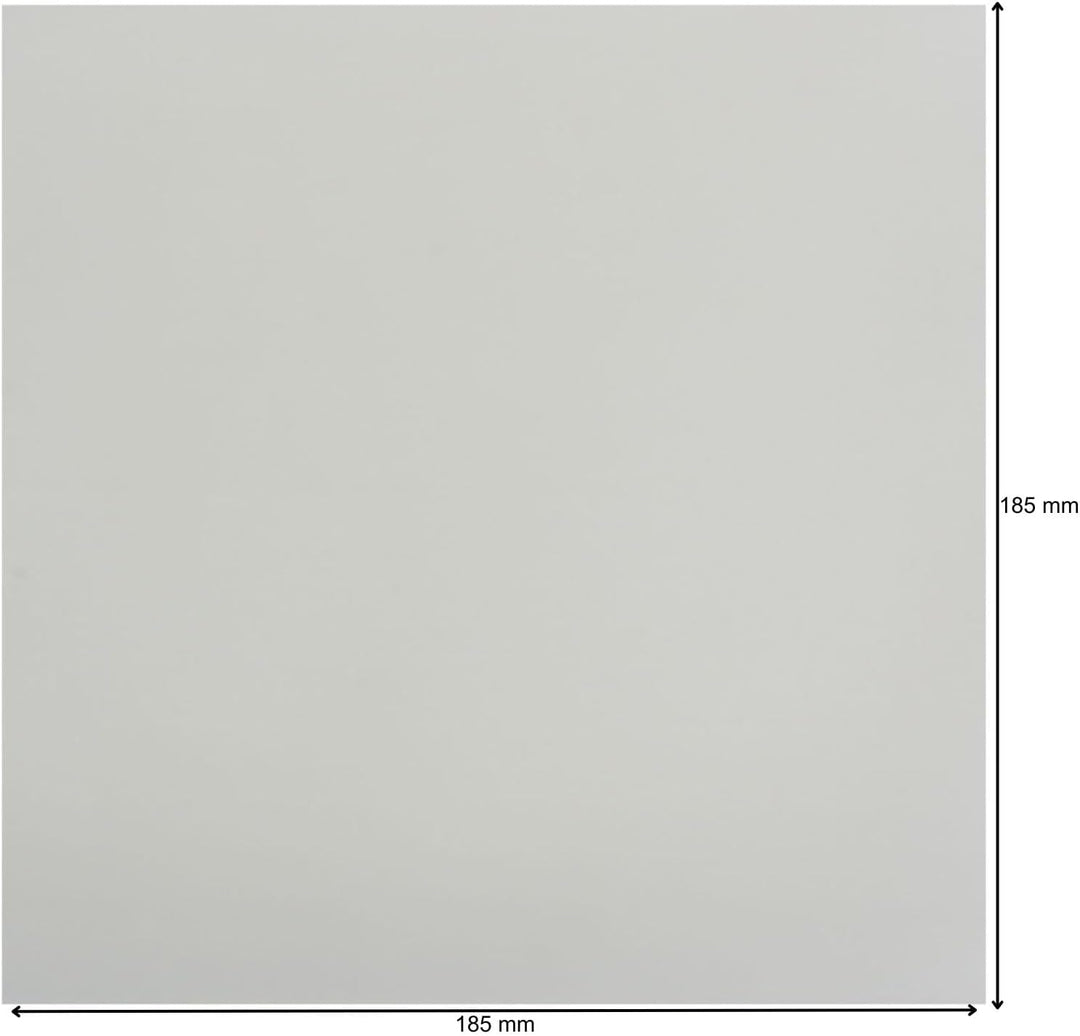 200 Stück Premium Single Schutzhüllen hoch transparent 185x185 mm Vinyl 7 Zoll Sleeve