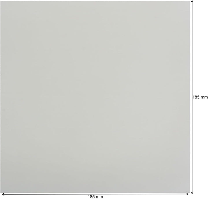 500 Stück Premium Single Schutzhüllen hoch transparent 185x185 mm Vinyl 7 Zoll Sleeve