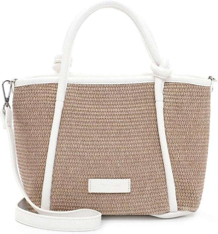 Tamaris Shopper Liv 32311 Damen Handtaschen Zweifarbig Einheitsgrösse Sand 420, Einheitsgrösse Sand