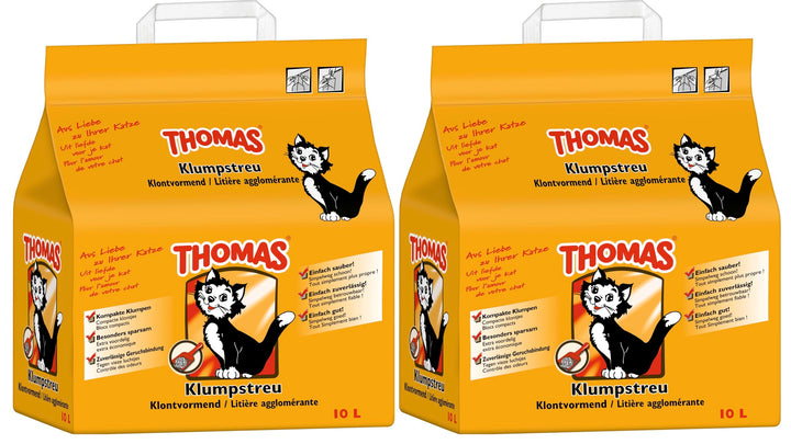 Thomas Klumpstreu - geruchsbindendes Katzenstreu (20l), 20l